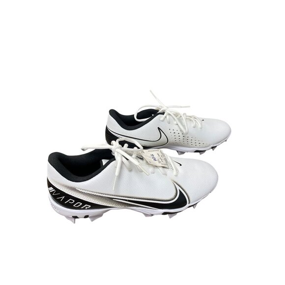 Nike Vapor Edge Shark Pro mens white black Football Cleats size 9 SKU 9264 - Picture 4 of 13